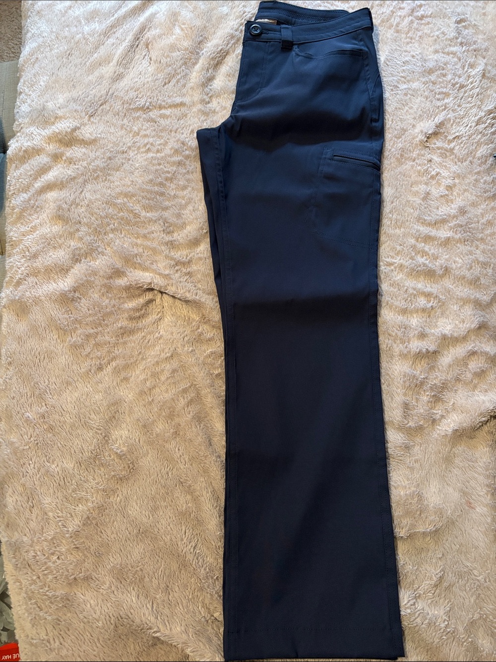 Eddie Bauer Navy Straight-Leg Women's Pants